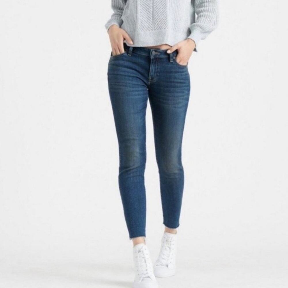 Lucky Brand Lolita Super Skinny Mid Rise Blue Stretch Jeans Sz 6